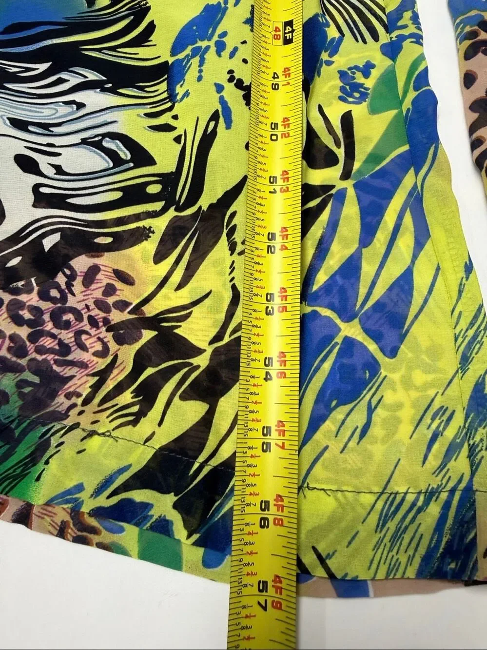 Authentic Brand Multicolor Halter Jumpsuit Wide Leg Animal Print Size 2X Lined